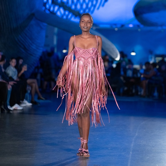 Handmade Macramé Rope Dress GoodVibeGoda - Picture 1 of 16